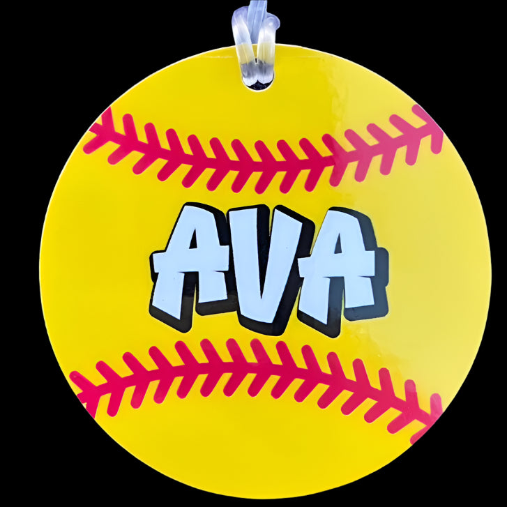 sports bag tag